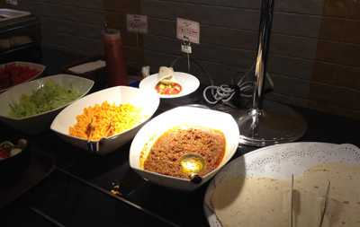 ベッセルホテルカンパーナ沖縄朝食トルティーヤ