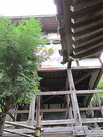 スポット探訪 京都・洛西 大悲閣 -2 客殿からの眺望、本尊、吉田