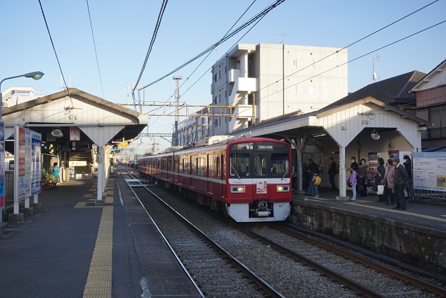 京急 ラブトレイン & 大師線 新春 干支マ－ク最終日3