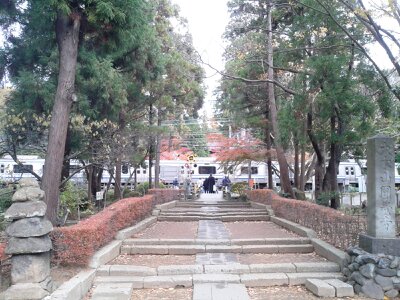 北鎌倉円覚寺ずっと手前2012年12月