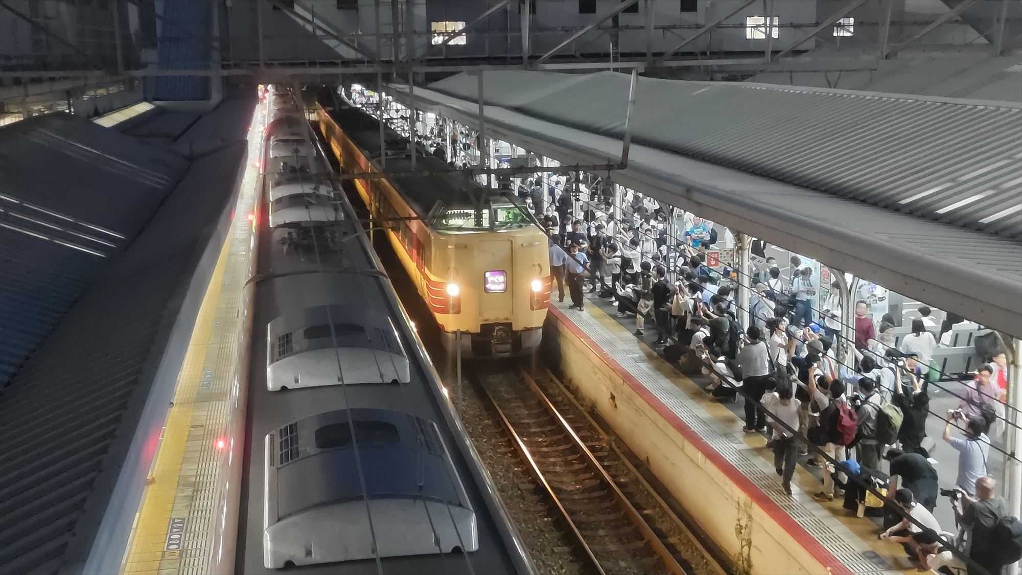特急スーパーやくも ラストラン当日 米子駅入場券