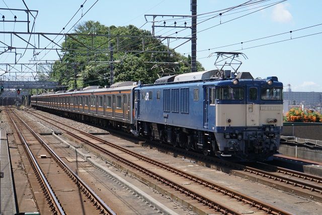 Ef64 1031牽引 武蔵野線5系 廃車配給ジャカルタ行き Eh500 6牽引 安中貨物 鉄人騎士 鉄 パワーランド W 楽天ブログ