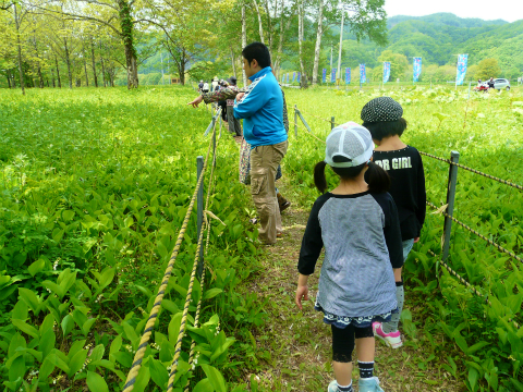 びらとり「すずらん鑑賞会」