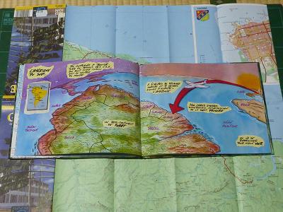 ギアナ地図と絵本