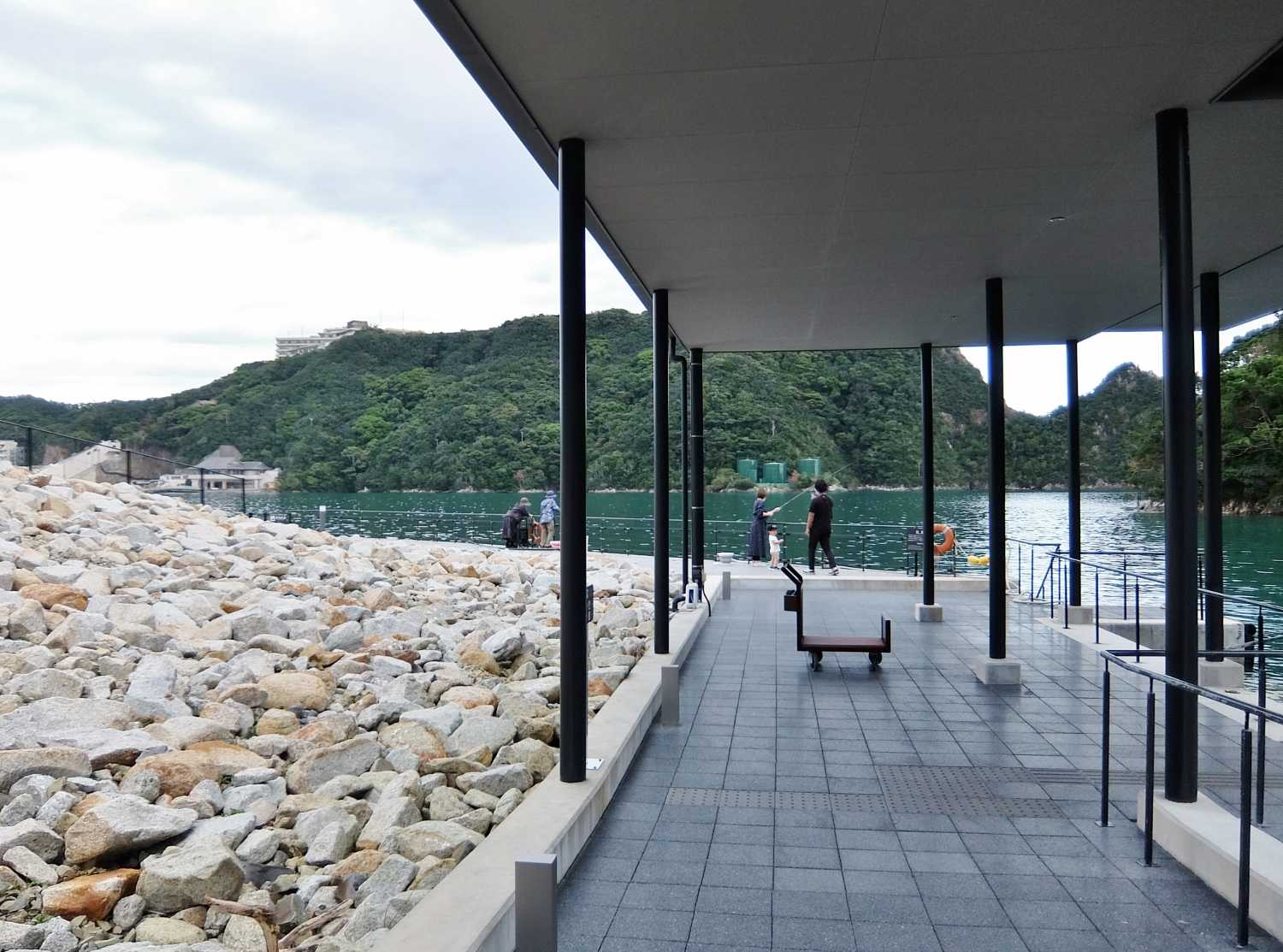 船で行く宿 高級 和モダン 熊野別邸 中の島 ホテル 宿泊 レポ ブログ 勝浦 