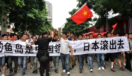 中国四川省成都市中心部での反日デモ.jpg