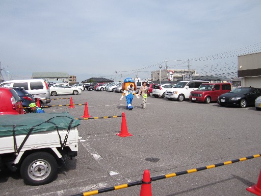 てんけんくん登場.JPG