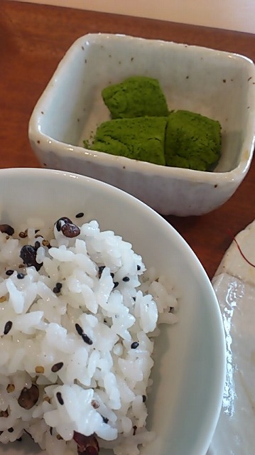 焦がし醤油黒豚定食