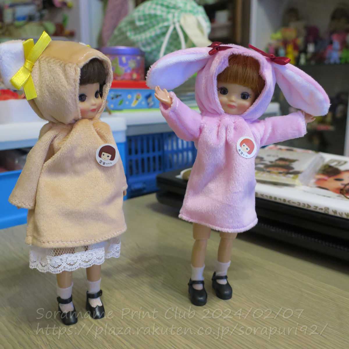 ダイソーエリーちゃん☆なりきりパーカー | そら豆プリント倶楽部
