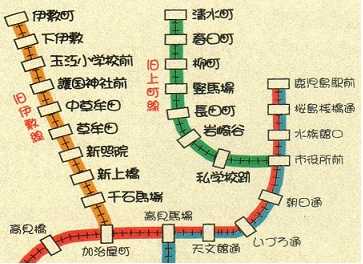 鹿児島市電 上町線の思い出 | ジージの南からの便り - 楽天ブログ