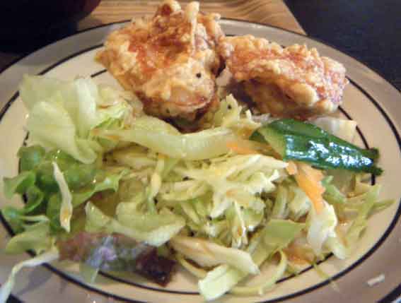 シェフの「鶏のから揚げ」♪