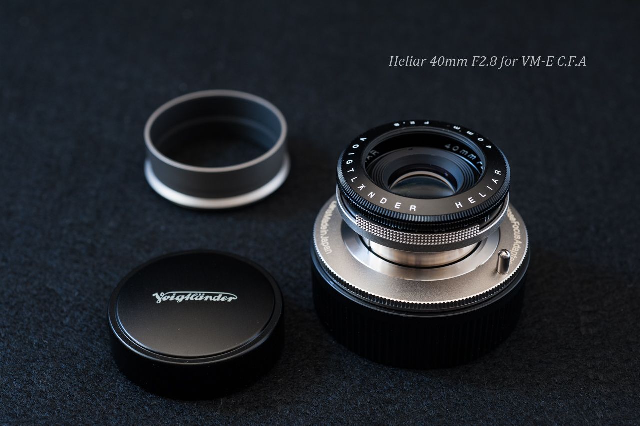 HELIAR 40mm F2.8 for Close Focus Adaptor... | ♡ With My Cobby - 楽天ブログ