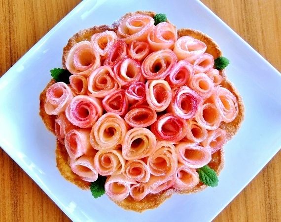 お洒落 タルト アップル ポテトタルト ローズ apple rose tart