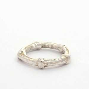 ティファニー バンブー リング シルバー925 竹モチーフが印象的な指輪