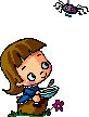 girl&spider.gif