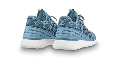 fastlane-sneaker, Monogram denim