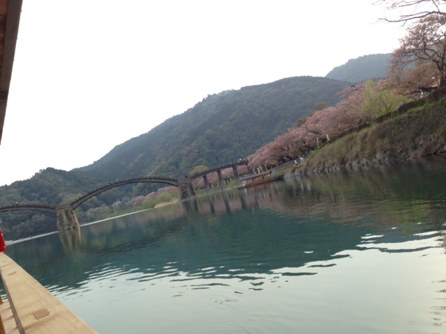 船からみた錦帯橋.JPG