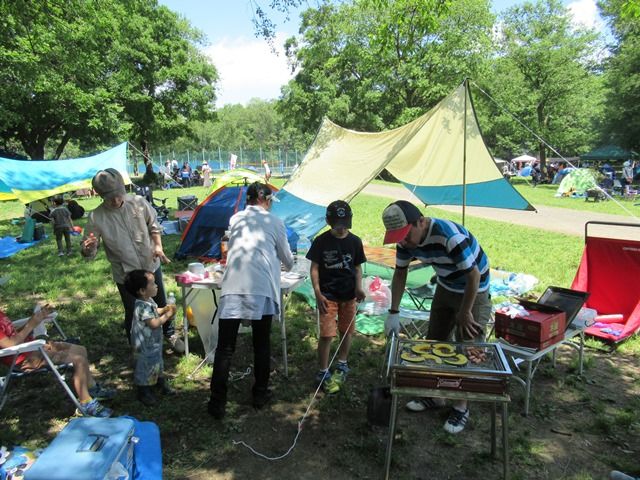 家族と秋ヶ瀬公園ｂｑ のりのりめじろの日記 楽天ブログ