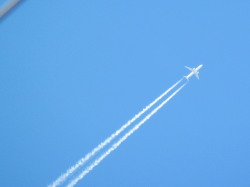 飛行機雲　1.24　2014