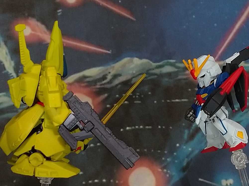 コンバージ#で再現！ Zガンダム vs ジ・O | 第3ブログ