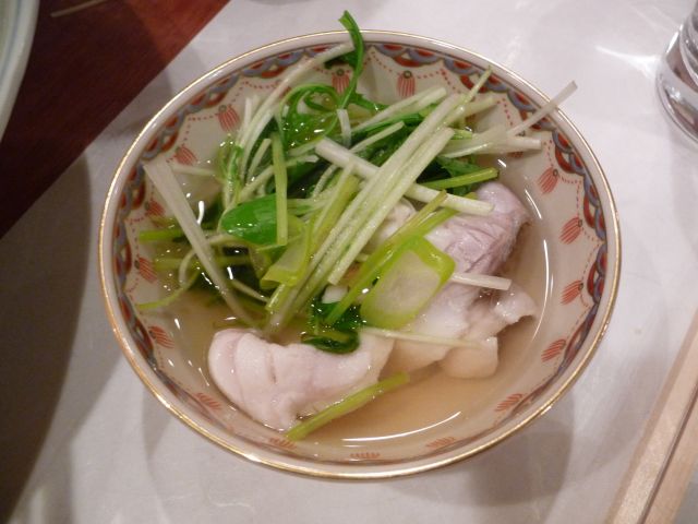 桜鯛しゃぶしゃぶ（できあがり）