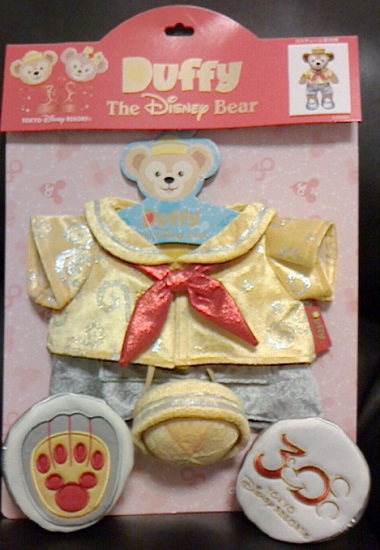 ３０周年のダッフィーの衣装