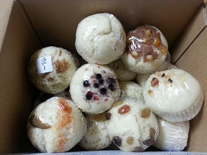 しのぱん　蒸しパン