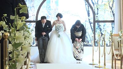 如水会館の結婚式撮影の静止画 03 Wedding Kiss Blog Mix 楽天ブログ