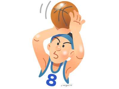 バスケットイラスト スポーツのイラスト屋さん ロングシュートイラスト Noguchi S Worldへようこそ 無断転載禁止 楽天ブログ
