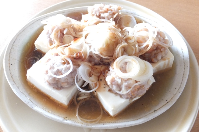 海老豆腐完成