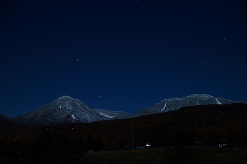 夜の蓼科山131115