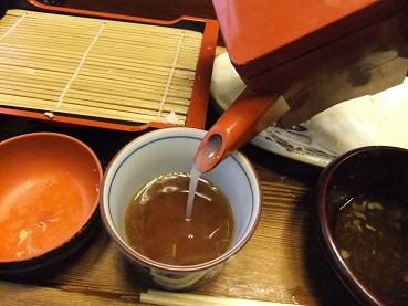 小菅亭@長野のそば湯