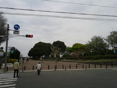 港の見える丘公園前2013年４月