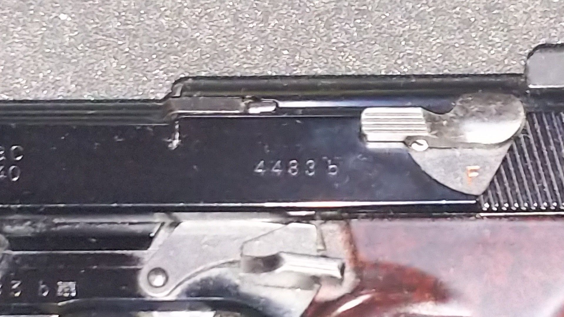 ワルサーP38を楽しむ その24 マルゼン製ブラックメタル