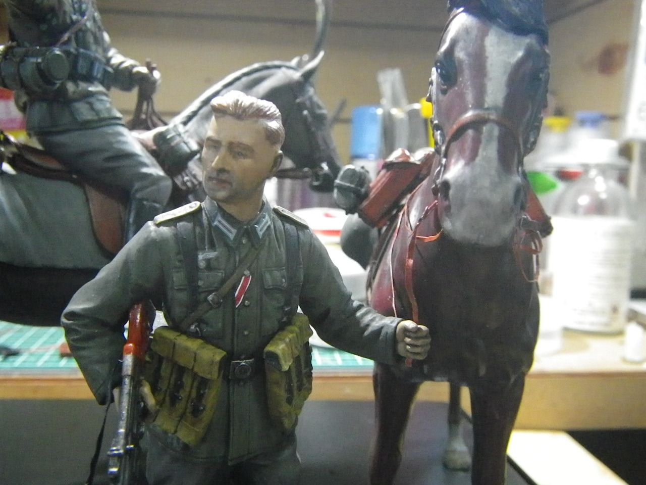 2016_0529 1／16 WW.II ドイツ国防軍 騎兵＆軍馬 | 54歳出戻りモデラー