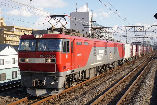EF81 140牽引 E231系U4編成 郡山出場 配給 & 貨物6