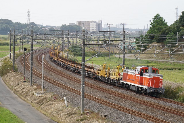 DE10 1751牽引 銚子ロングチキ工臨3