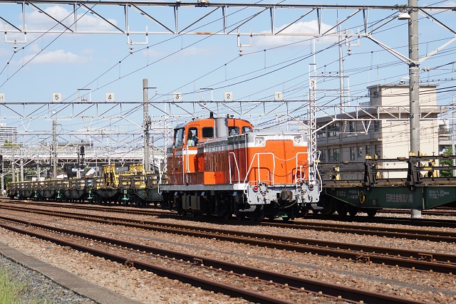 DE10 1751牽引 日鐵チキ工臨 空返却 & 東高島チキ工臨3