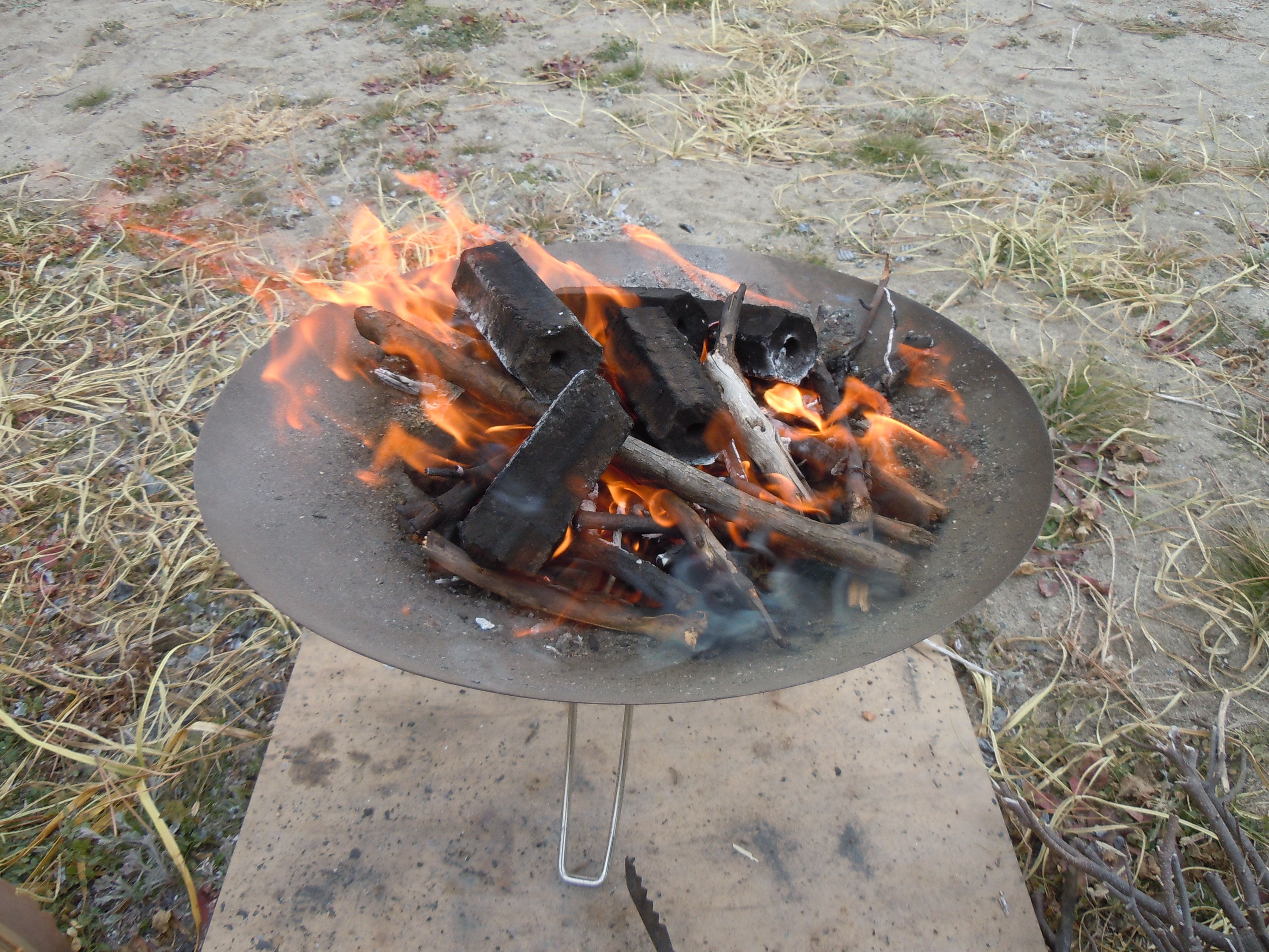 焚火会 19 1 15 焼き芋修行中 輝く底辺労働者兼へっぽこ投資家兼乞食ソロキャンパーの日々 楽天ブログ