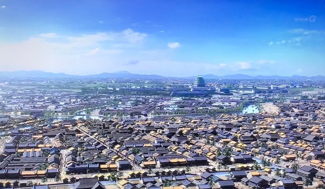 花のお江戸の町並みです The Cabin Of Uncle Elvis 楽天ブログ