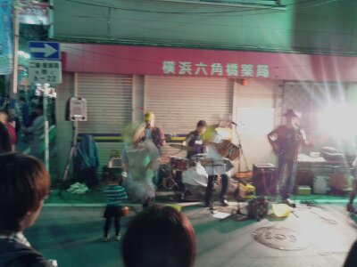 六角橋ヤミ市2012年10月・バンドＢ１