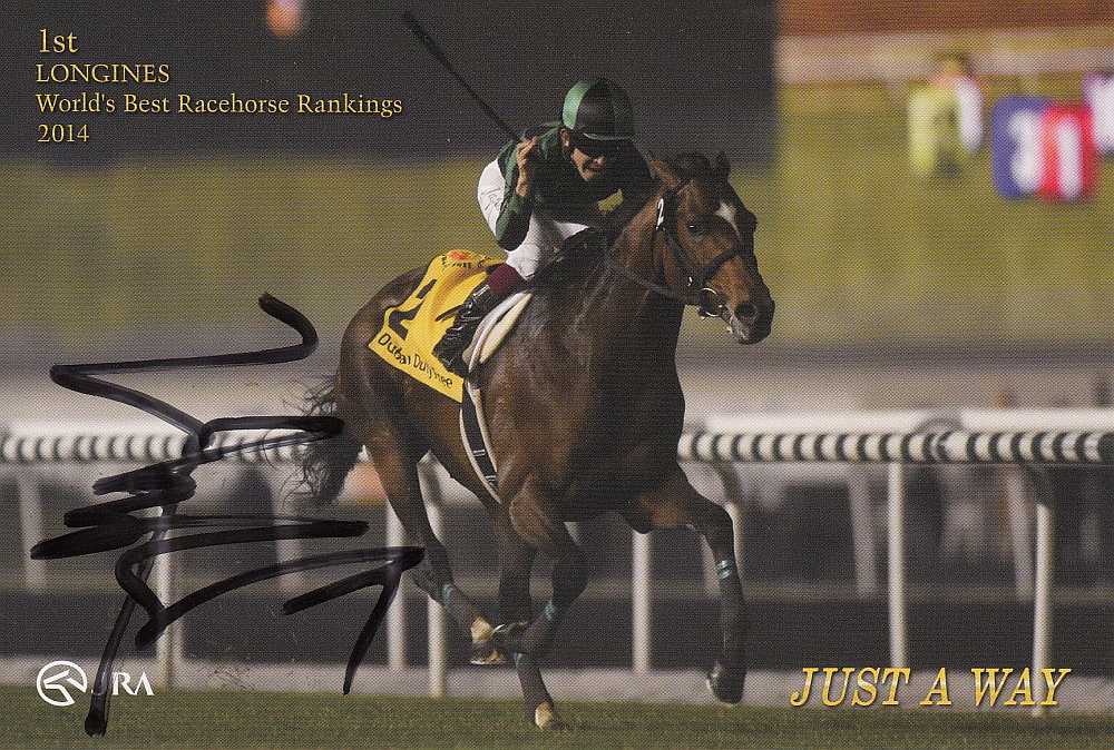 ⭐︎直筆サイン入り⭐︎エピファネイア／福永祐一元騎手・サラブレッド