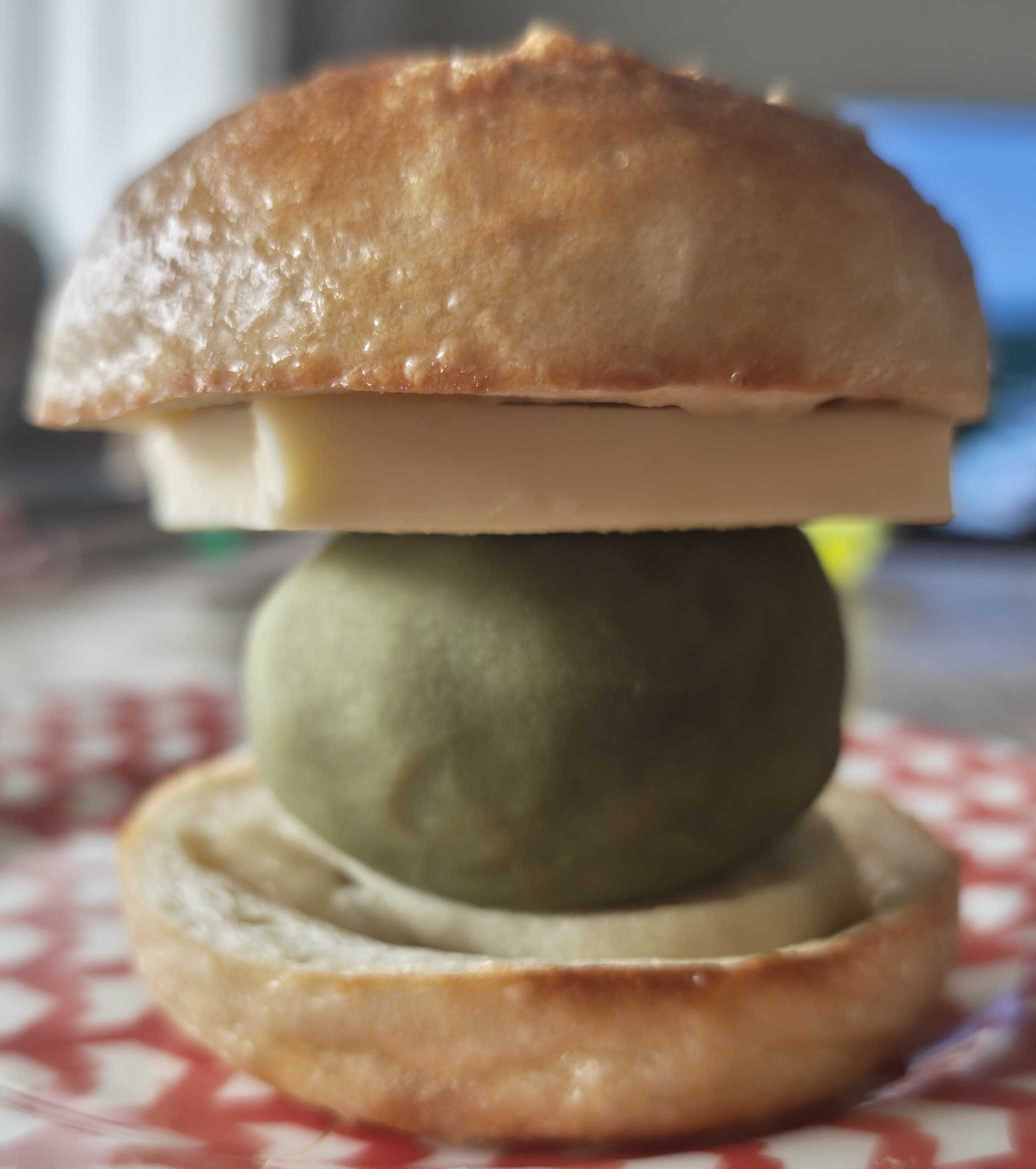 アカシアベーグル　お取り寄せ　禁断の抹茶あんバターサンド