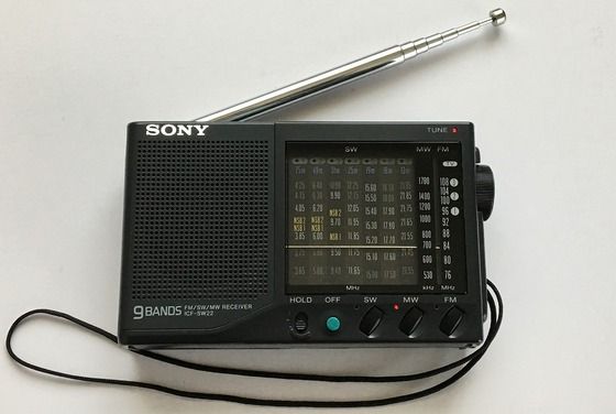 SONY ICF-SW22（FM/SW/MW9バンドレシーバー） | ひとりごと程度の 