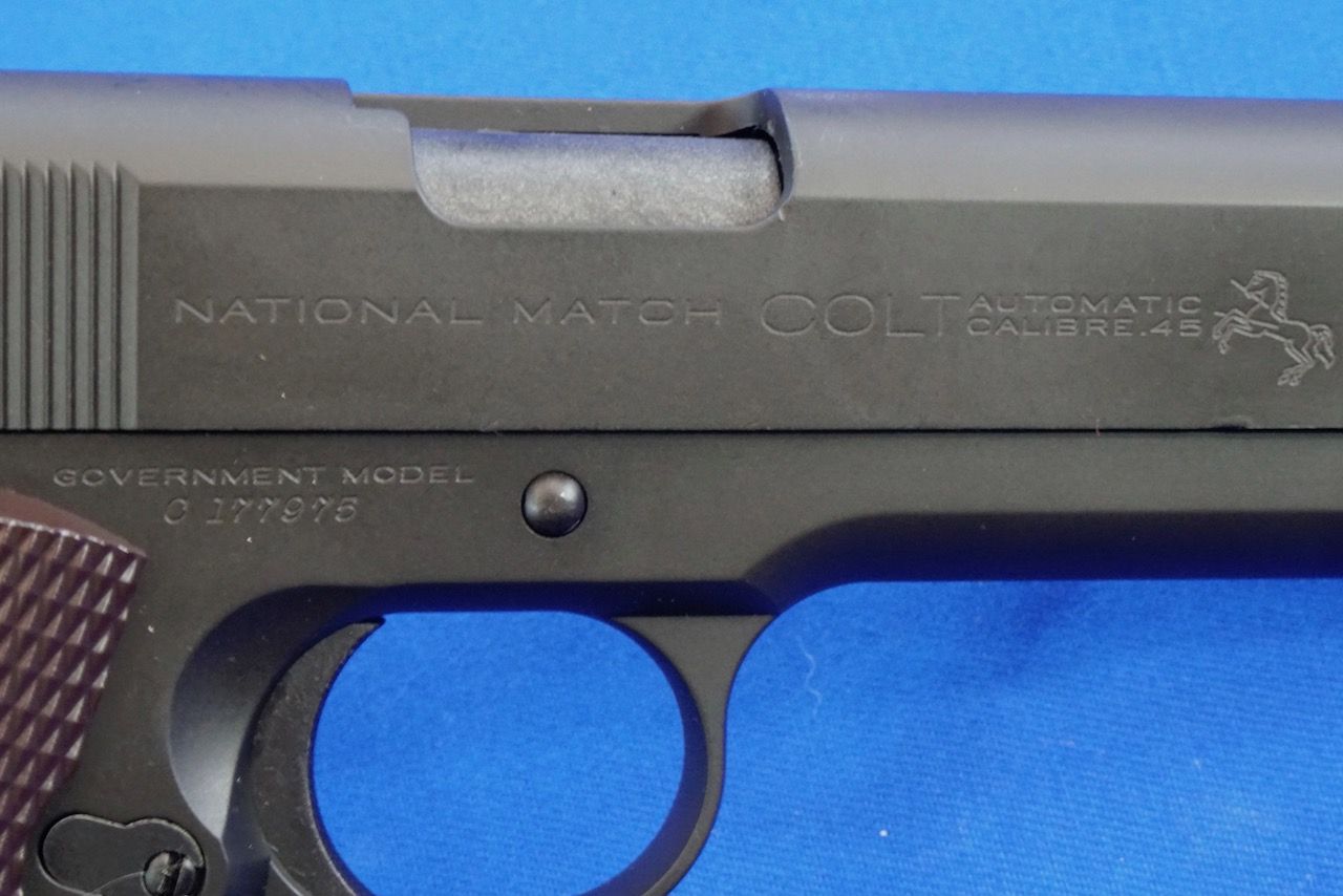MG530 CAW M1911A1 戦前ナショナルマッチ 発火タイプ | 玩具道楽 