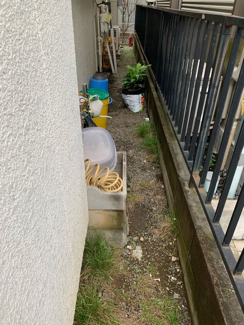 家の脇スペースの隙間菜園計画 負け犬のヨーガなエコライフ 楽天ブログ