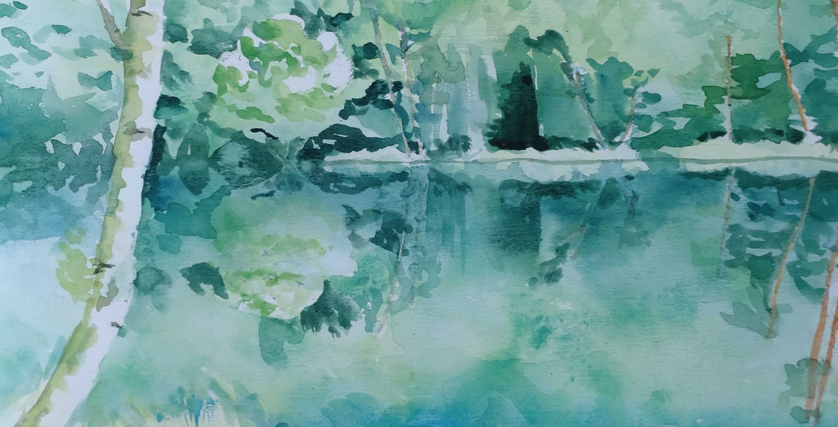 彩の欠片　〜水彩とお着物〜