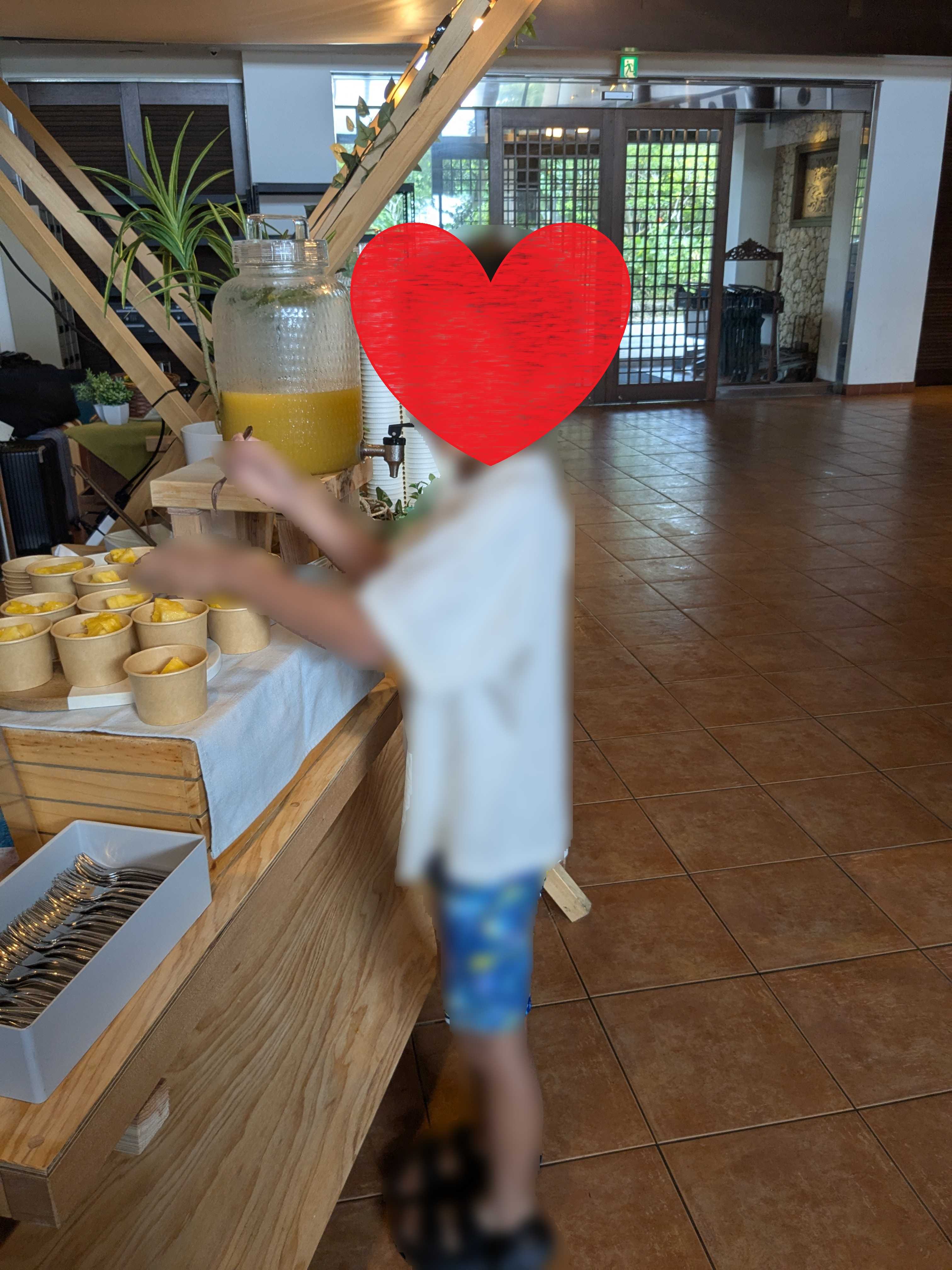 西表島ホテル by 星野リゾート ウェルカムパイナップル