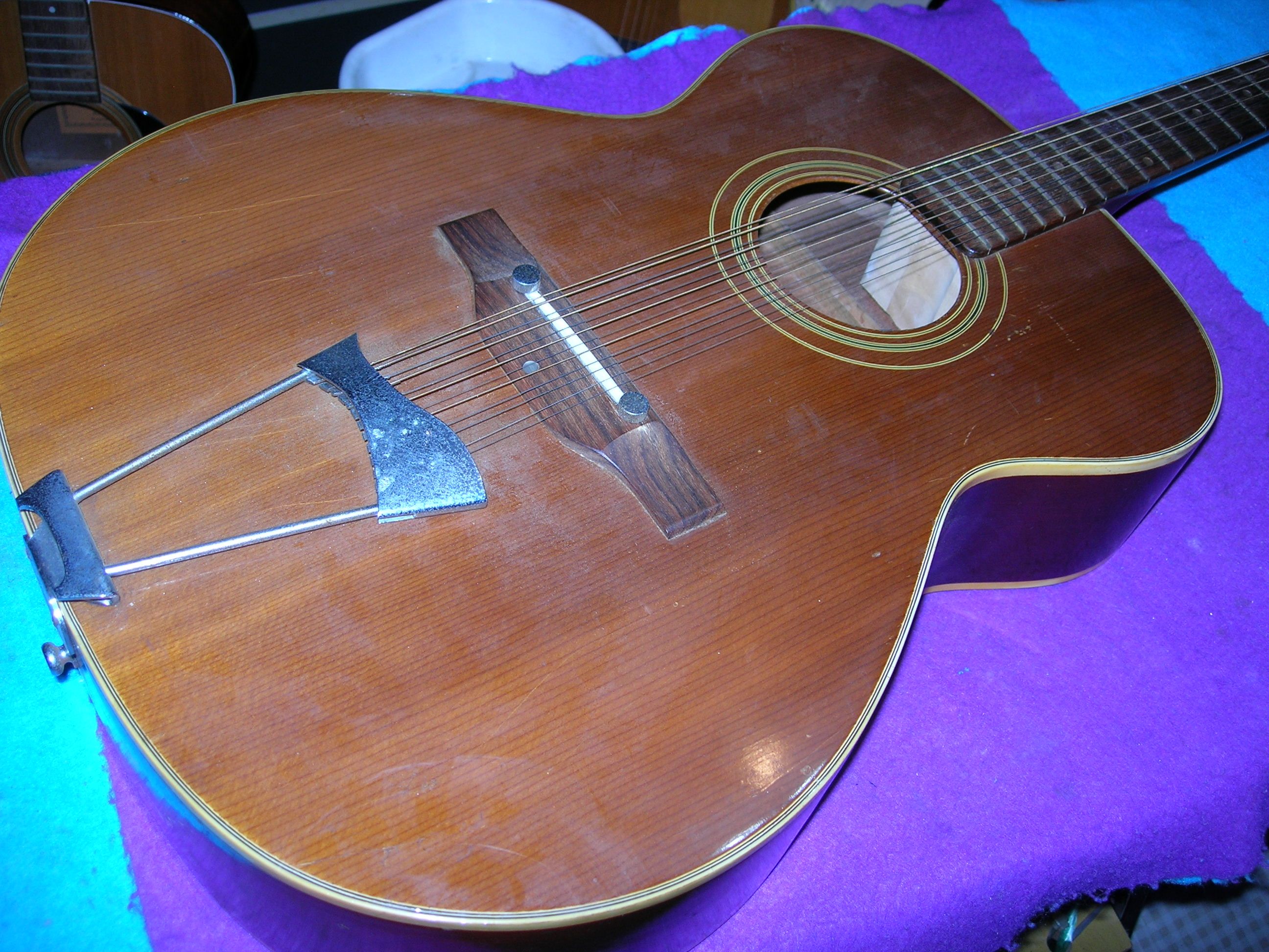 🌸Arai F150W 12弦ギター再生リペア | 青春のギターリペア K2ギター