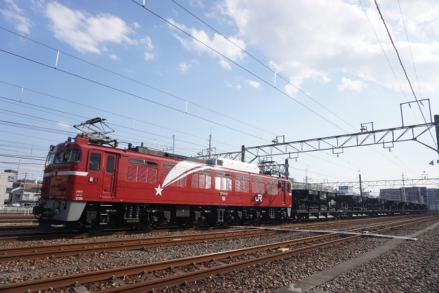 EF81 98☆彡牽引 水戸ホキ工臨 & EF64 1049JRF広島色牽引 鹿島貨物6